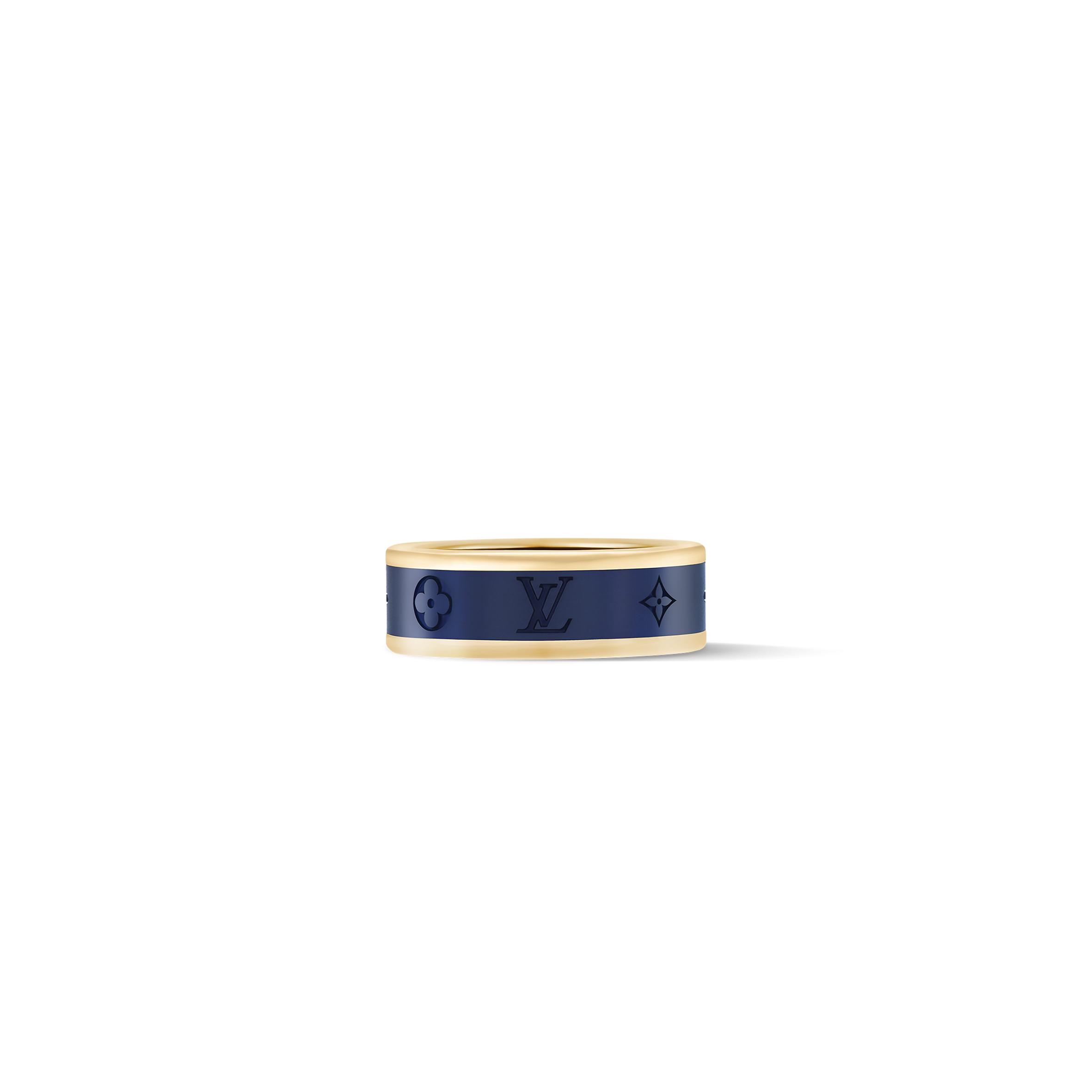 l**is V*t*n les gastons V*t*n small ring, yellow gold and titanium q0h44q